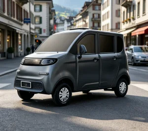 Small Electric Car Four Wheels SUV