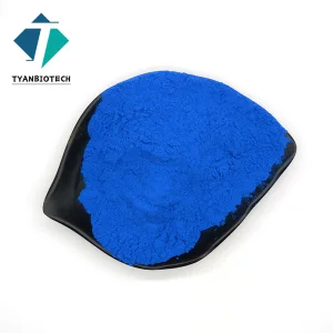 High Quality Blue Copper Tripeptide-1 Powder CAS 89030-95-5 GHK-Cu Copper Peptide