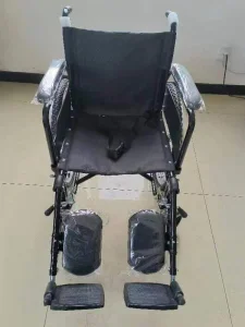 CE Approved All Terrain Foldable Manual Heavy Load Wheelchair with Good Service Bme4617tt