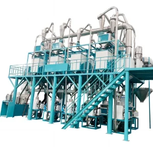 Advanced 30-50tpd Maize Wheat Corn Flour Meal Grits Mill Milling Machine Processing Equipment