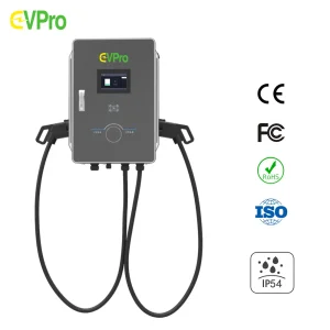 Ocpp 1.6j Chademo AC DC Fast Charging Adapter Home Load Balancing V2g Pole-Mount Charger