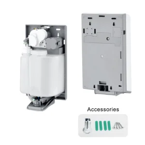 New Touchless Sensor Automatic Liquid or Foam Sanitize Dispenser Plastic Wall Mounted with Key-Locked Protection