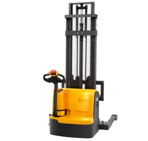 AC Motor 1000kg 1200kg1500kg Walkie Electric Straddle Stacker with 1.6m 2.5m 3m Lifting Height