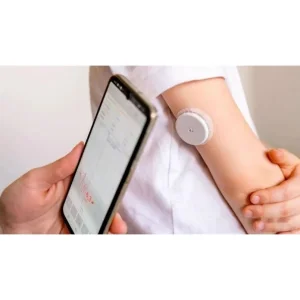 Dispositivo portátil digital de monitoreo continuo de glucosa en tiempo real no invasivo y inalámbrico