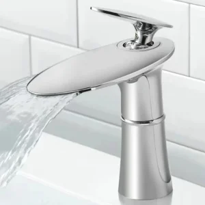 Best Unik Bathroom Waterfall Faucet Single Hole Single Handle Suppliers, Companies