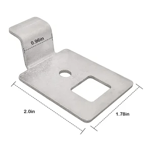OEM Seat Hinge Plate for Club Car Precedent 2004-2011 | Gas & Electric | Replaces 102554601 Manufacturer, Supplier