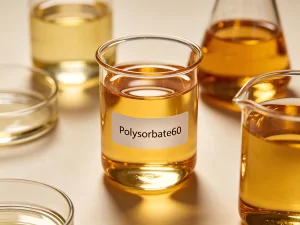 Bakery Dairy Beverage Plant-Based Polysorbate 60 Food Cosmetic Grade CAS9005-67-8 Emulsifier 99% Purity Nonionic Topfine