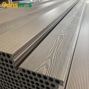 New Design Synthetic Decking Board Capped Hollow/Solid Wood-Like Plastic Composite WPC Decking