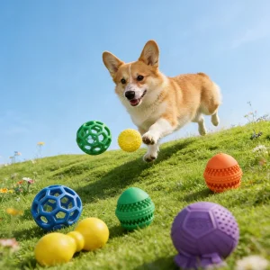 Factory Wholesale Pet Molar Toy Durable Chew Silicone Rubber Custom Toy Rubber Toys
