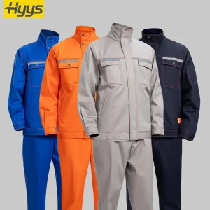 Fr Work Clothing for Men Custom Logo Size 100% Cotton Flame Retardant Workwear Overalls