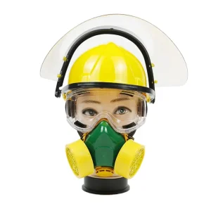 Lightweight Safety Helmet for Industrial Use with Face Shield