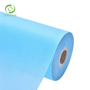 China Factory Wholesale PP Perforated Bed Rolls Nonwoven Bed Sheet Roll Disposable