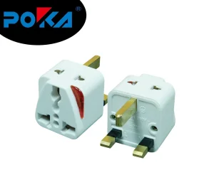 Adaptador de Plugue Multi Socket do Reino Unido