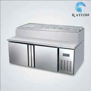 Salad Bar Refrigerator Food Service Equipment for Supermarket