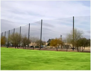 XUDONG Polyester Black Golf Barrier Netting