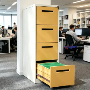 Reinforced Vertical Metal File Cabinet