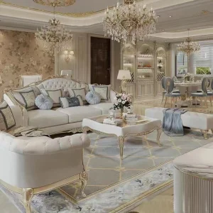 French Luxury Sectional Sofa