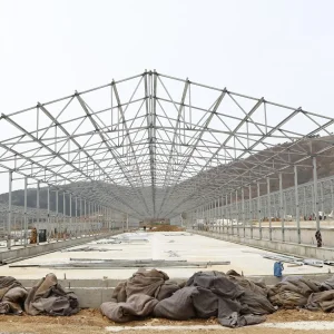 Hot Climate Poultry House with Insulated Sandwich Panels for Oman Broiler Farm Solutions
