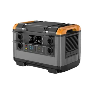 2400W2020WH Outdoor Emergency LiFePO4 Battery Solar-Powered Pure Sine Wave Inverter Energy Storage Portable Backup Power Station