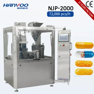 Hanyoo Njp-2000 Pharmaceutical Machinery High Speed Quality Medical Capsule Filling Machine Capsule Making Machine