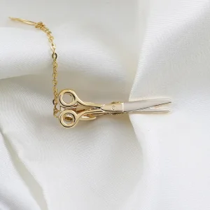 Custom China Factory Wholesale High Quality Golden Supplier Men Metal Scissor Chain Tie Bar Clips TL0004 Supplier, Companies
