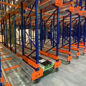 Heavy Duty Steel Customized Radio Shuttle Pallet Racking for Industrial Warehouse Storage