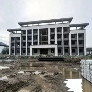 Modular Multi-Storey Steel Skeleton Office Building with Industrial Design High Wind Resistance for Spacious Modern Workspaces