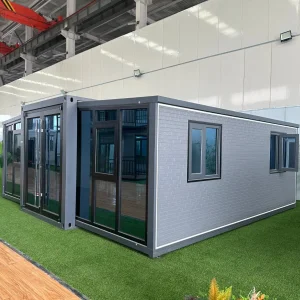 Casa de Estrutura de Aço Leve Habitação Temporária