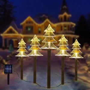 Christmas Solar Stake