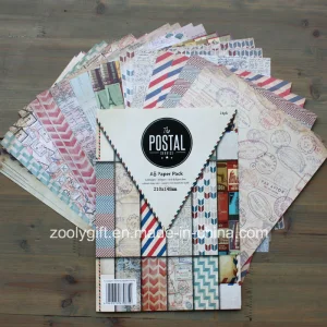 Postal Patterned Paper