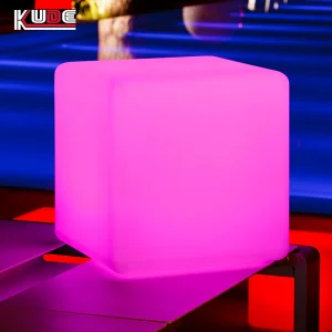 16 Colors Change LED Magic Cube Lamps Battery Operated Table LED Cube Light