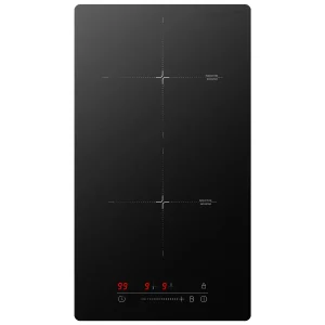 JunSky 3500W 12-Inch Ceramic Induction Cooktop Easy Clean Black Built-in Kitchen Appliance for Household Electric Power Source