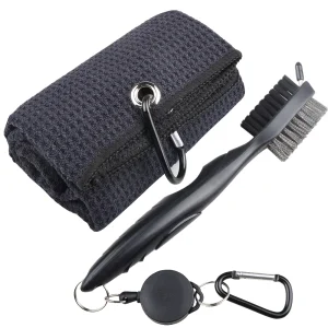 Golf Towel Microfiber Double-sided Brush