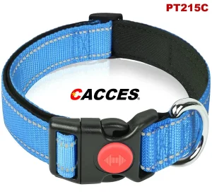 Puppy Collars,Reflective Puppy Whelping Collar Double Secured Quick Release Buckle Adjustable Leash Pet Safety Collar for Puppies and Cats,Dog Neck Belt Harness