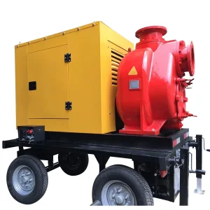 8 Inch Mobile Sewage Pump