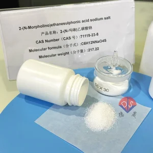 Laboratory Reagent Mes Sodium Salt Solution Has Good Solubility for Preparing Buffer Solution