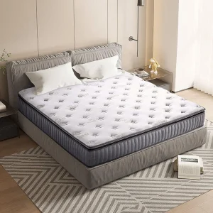 12-Inch Eco-Friendly Gel Memory Foam Hybrid Mattress: Soft Spring Bed in Box