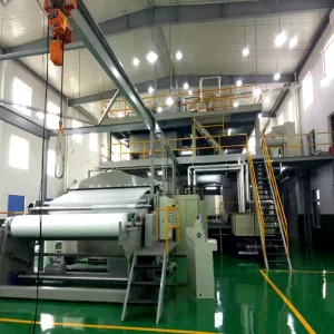 China 2400mm S Spunbond Nonwoven Fabric Making Machine Hg-1600/2400/3200 Manufacturers, Supplier