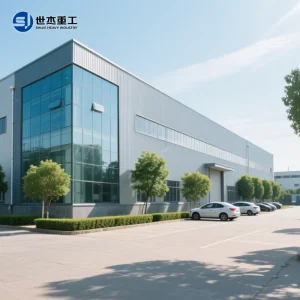 Prefabricated Office Building for a Steel Structure Manufacturer