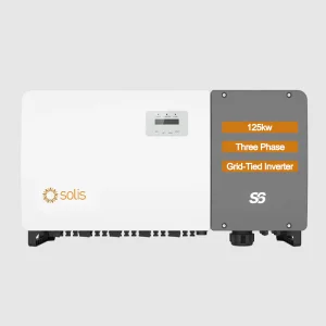Solis S6-Gc125K Inversor Trifásico 125kw 10 Mppts Conectado à Rede para Sistema Solar Comercial