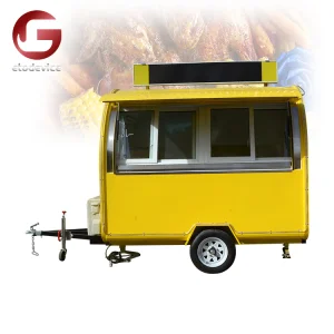 Hot Sale Hand Push Multifunctional Mobile Fast Food Truck