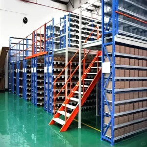 Professional Space Saving Anti-Rust Multi Tier Cold Rolled Steel Structural Platform Industrial Warehouse Mezzanine Racking