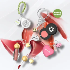 Biodegradable Wooden Perfume Keychain