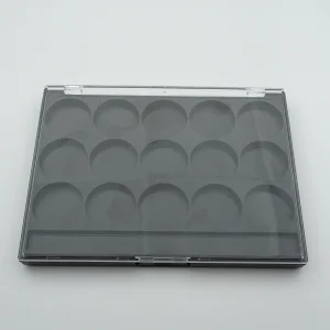 Square Glitter Empty Eyeshadow Highlight Case Blush Box Eye Shadow Cosmetic Packaging Makeup Products Tray Set