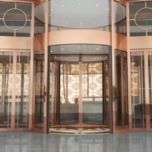 Luxury Rotating Hotel Door