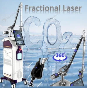 Facial Treatment Fractional CO2 Laser Skin Rejuvenation Wrinkle Removal Skin Tightening Beauty Laser Machine