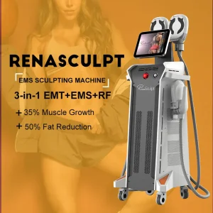 Professional EMS Machine 15 Tesla EMS RF Neo 3-in-1 Body Sculpting Machine for Muscle Building