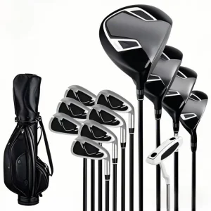 High Quality Right Handed Universal Complete Golf Clubs Set for Men Wholesale OEM ODM Portable Driver Head and Iron Golf Set