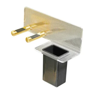 High-Quality Bathroom acrylic hair dryer storage rack and hanging hook Manufacturer, Suppliers