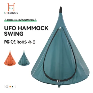 Outdoor Flying Saucer Tree Toy Swings Sets Swivel Hanging Straps Wooden Swing Seat Set for Kids